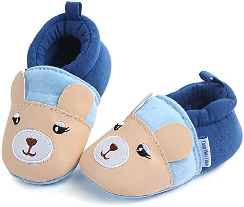 Fete și băieți pantofi Casual moale confortabil pentru sugari Toddler acasă pantofi Baby Learning pantofi printesa pantofi