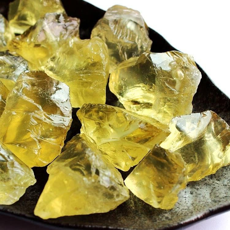 Zenkeeper 1lb autentic brut Citrin cristal piatra pietre pretioase brute fântână roci pentru rostogolirea, Cabbing, lustruire,