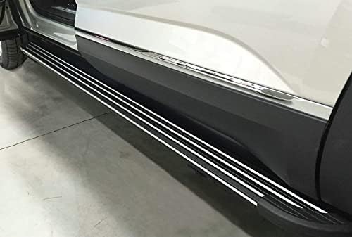 FTAPACCE 2PC-uri care rulează pașii laterali Nerf Bare laterale Pedale de aluminiu Protectorul pentru Mazda CX-9 2017-2022