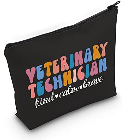 Zjxhpo geantă cosmetică tehnician veterinar nou kit de supraviețuire veterinar Geantă de machiaj Vet Tech cu fermoar Geantă
