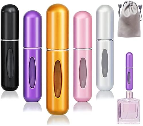 Portabil Mini reumplut parfum atomizor sticla reîncărcabil Spray, buzunar parfum dispenser, parfum pompa caz,gol parfum sticle