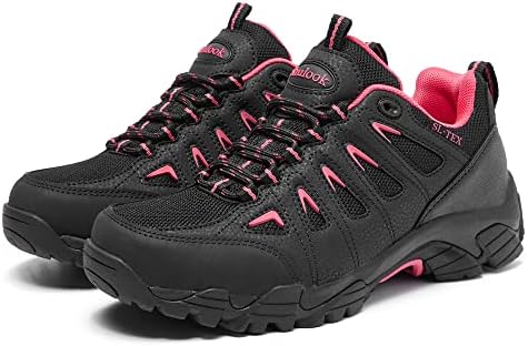 Pantofi de drumeție Shulook Femei | Încălțăminte impermeabilă pentru femei | Confortabil și ușor și non-alunecare | Pantofi