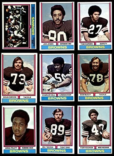 1974 Topps Cleveland Browns Team Set Cleveland Browns-FB Ex/Mt Browns-FB