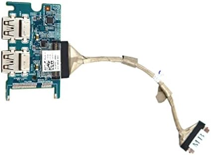Placă I/O USB cu cablu 4Y8T1 04Y8T1 CN-04Y8T1 Partea de schimb compatibilă pentru Dell Inspiron 15 7537 Seria