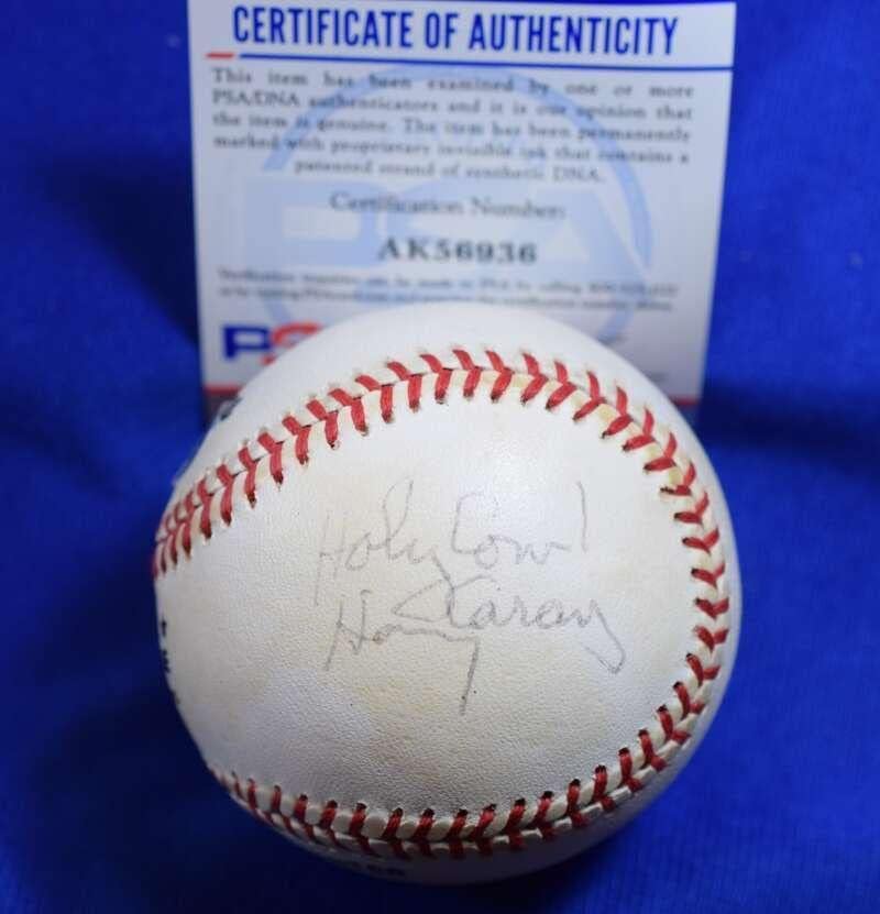 Harry Caray PSA ADN COA Autograph National League Onl Baseball 1 - Baseballs autografate