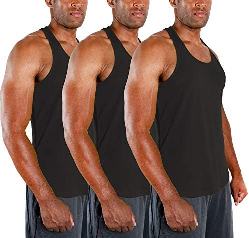 DevOps 3 pachet pentru bărbați Dri Dri Fit Muscle Gym Antrenament Top Tank