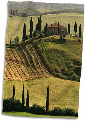 3drose Italia, Toscana, Valdorcia, fermă la San Quirico dOrcia-prosoape