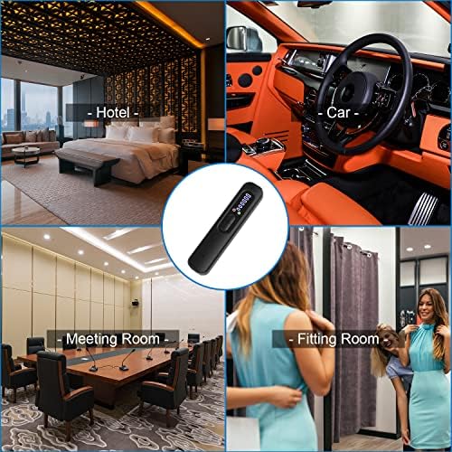 Detector de cameră ascunsă GooSpy-Anti Spy / Bug / dispozitiv de ascultare / Tracker GPS / Detectoare-măturător de erori-scaner de semnal wireless RF pentru călătorii la Biroul de acasă