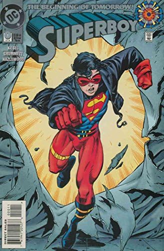 Superboy 0 FN; DC carte de benzi desenate