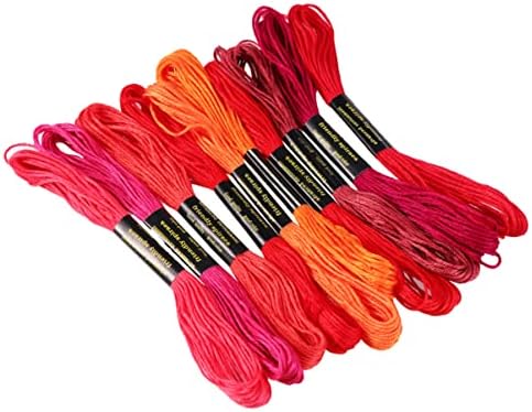 Sardă de fir amosfun 100 de culori încrucișate Foss Prietenie Brățară cu corabilitate cu șnur de șablon Floss de bumbac pentru