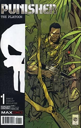 Punisher Max: plutonul 1 VF; carte de benzi desenate Marvel / Garth Ennis
