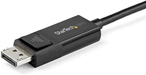 Startech.com 6ft USB C la DisplayPort 1.4 Cablu 8K 60Hz/4K -DP bidirecțional către USB -C sau USB -C până la DP Reversible