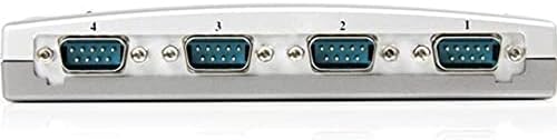 Startech.com 4 port USB către Adaptor RS232 SERIAL - DB9M - RS232 Extensie - Serial la USB