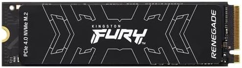 Kingston Fury Renegade 1TB PCIE GEN 4.0 NVME M.2 SSD pentru jocuri interne | Până la 7300 MB/S | Distribuitor de căldură grafen