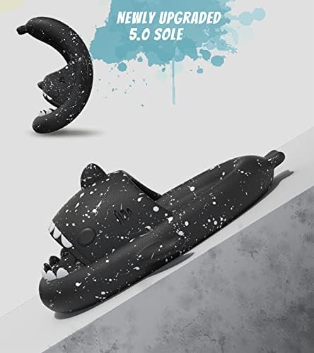 Slide de rechin Papuci pentru femei pentru bărbați-rechin nor papuci ediție limitată unisex duș anti-alunecare sandale de modă
