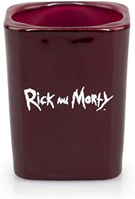 Rick și Morty Szechuan Dipping Sauce Shot Glass - Ochelari de băut de colecție de noutate-Perfect pentru Zile de naștere ,