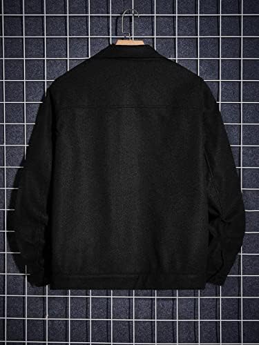 Jachete Oshho pentru femei - Bărbați 1PC Flap Pocket Pocket