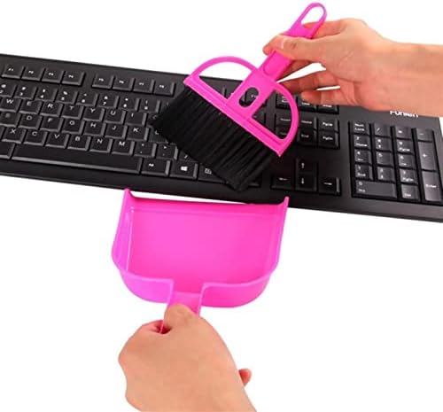 Knfut gospodărie împinge mături ， mini desktop de curățare perie de curățare a tastaturii durabile pensule desktop măturat