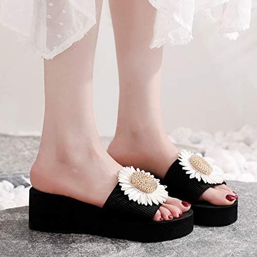 Papuci de vară pentru femei Papuci Flip-Flops flori pantofi sandale acasă plajă pene respirabile femei Sandale elegante femei