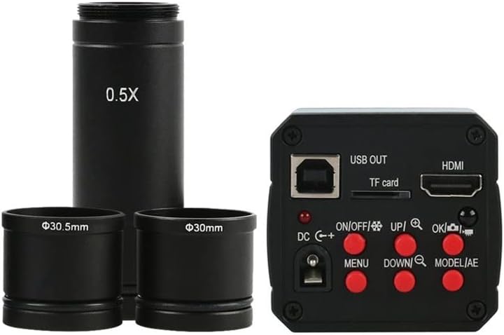 Microscop Accesorii pentru adulți copii 18mp 1080p USB Industrial video microscop Digital Aparat de fotografiat 0.5 x Adaptor