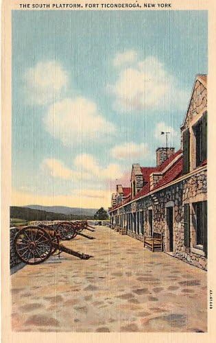 Fort Ticondergoa, carte poștală din New York