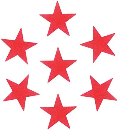 Steaua cu pâslă adezivă, autocolante de stele cu pâslă de 1 centimetru pentru DIY și cusut handcraft