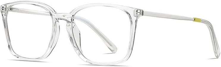 Ochelari de lectură din metal RESVIO pentru femei și bărbați cititori confortabili cu balamale de primăvară transparente