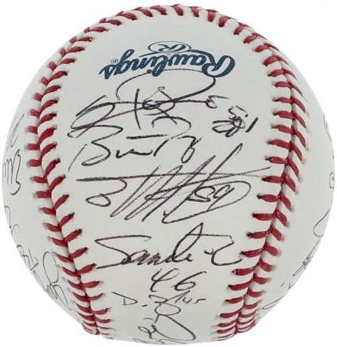 2012 San Francisco Giants World Series Echipa Champs a semnat W.S. ADN PSA de baseball - baseball -uri autografate