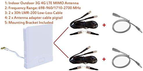 3G 4G LTE interior în aer liber, o bandă largă mimo antenă pentru netgear nighthawk m1 mr1100 mobile wifi lte router hotspot