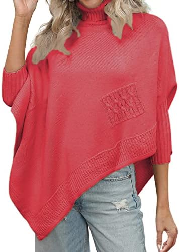 Pulover cu țesături pentru femei pulover cu mânecă tricotat tricot pulover casual Casual, supradimensionat, confortabil confortabil
