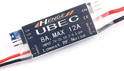 HENGE 8A UBEC Ieșire 5V / 6V 6A / 8A MAX 12A INPORT 7V-25.5V 2-6S LIPO / 6-16 Cell Ni-MH Model de comutator de intrare BEC