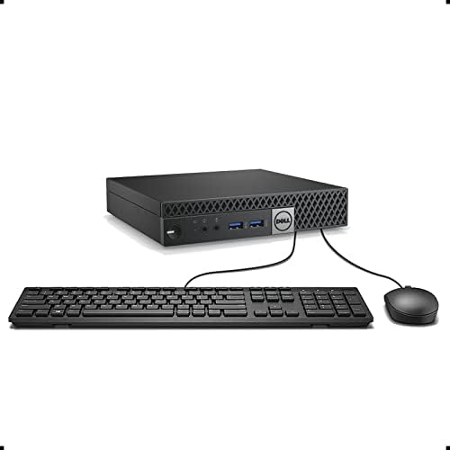 Dell OptiPlex 3040 Micro Business Desktop PC, Intel Quad Core i5-6500T până la 3.1 GHz, 8G DDR3L, 256G SSD, WiFi, BT 4.0, Windows