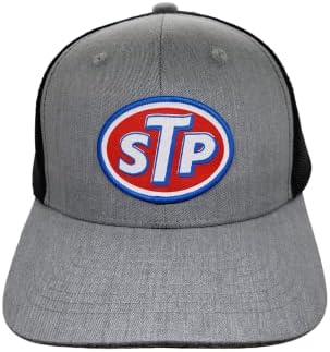 Pălării de camioane STP Vintage Stapback - reglabil cu patch -ul STP țesut