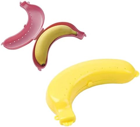 1 buc Creative Banana Protector Saver noutate Banana Garda titularul caz Creative prânz Carrier Galben