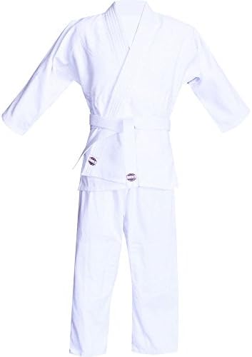Amber Fight Gear White Judo uniformă