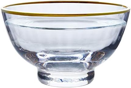 Toyo Sasaki Glass 10311-504 Glass Cold Sake, Clear, 2,5 FL Oz, Hobby Pot, Cup, realizat manual, făcut în Japonia