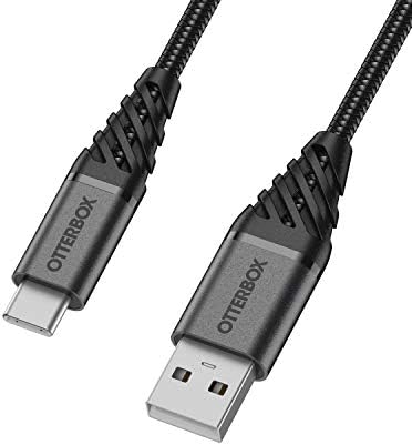 Otterbox Premium USB-A până la cablu USB-C, 2m-cenușă întunecată