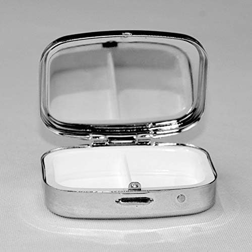 Niagara Falls Portabil Mini Travel Travel Daily Pill Box - Memento pătrat pentru pastile, cutii de vitamine