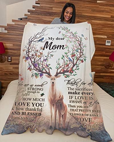 Pătură din Fleece, pătură personalizată, ești acea pătură Floare de dragoste pentru fiica ta, cu nume personalizate pături