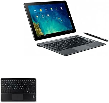 Tastatură BoxWave compatibilă cu tableta Chuwi Hi10-tastatură Bluetooth SlimKeys cu Trackpad, Tastatură portabilă cu Trackpad