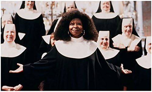 Whoopi Goldberg în calitate de sora Mary Clarence în sora act călugărițe în melodie 8 x 10 inch fotografie