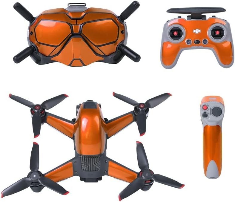 [Accesorii de drone] Accesorii drone pentru ochelari DJI FPV Drone Decal Piele Cover de protecție pentru ochelari DJI FPV Drone