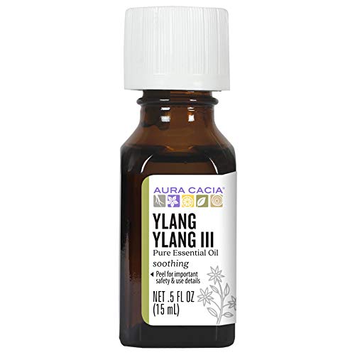 AURA CACIA Pure Ylang Ylang III Ulei esențial | GC/MS testat pentru puritate | 15 ml | Cananga odorata