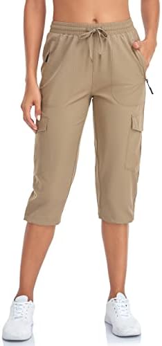 Pantaloni de marfă de drumeție pentru femei nomolen pentru femei, joggers uscate rapide în aer liber, casual, casual, cu buzunare
