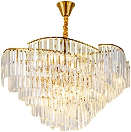 Slynsw Crystal Crystal Light Light Corpuri mari candelabre cu cristal rotund mare lampă de picătură pentru sufragerie pentru