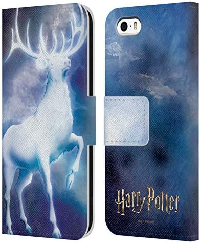 Cap de caz modele licențiat oficial Harry Potter cerb Patronus prizonier de Azkaban II piele Carte portofel caz acoperi compatibil