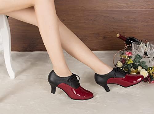 Pantofi de dans Pantofi de dans din piele YKXLM pentru femei cu baluri latine de salsa latină pantofi dantelă pantofi de dans