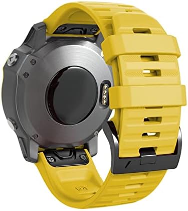 Iotup 26 22mm Quick Fit Watchband pentru Garmin Fenix 7 7x 6x 6Pro ceas silicon Easy Fit curea pentru încheietura mâinii pentru