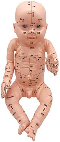 Model de masaj KH66ZKY - model de acupunctură Pediatrică - Medicină Chineză corp Meridian predare formare păpușă cu acupunctură