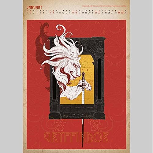 Calendar oficial Harry Potter 2022 - Calendar pentru ediție specială cu lucrări de artă detașabile pentru încadrare